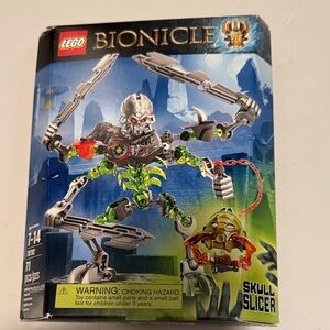LEGO Bionicle Skull Slicer Set - Green and Gray